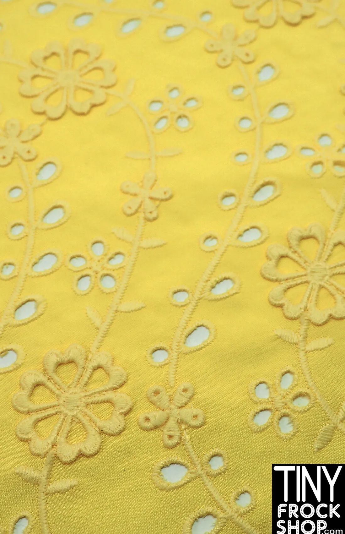 12" Fashion Doll F0215 Sunny Yellow Fabric