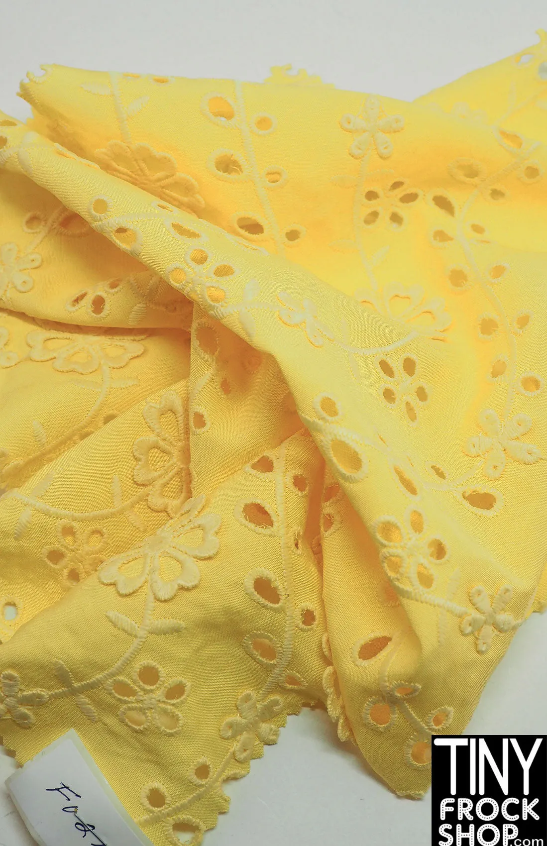 12" Fashion Doll F0215 Sunny Yellow Fabric