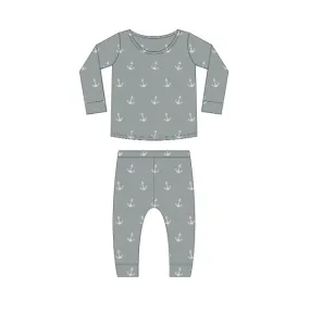 2-3 Years -Rylee   Cru New England Collection - Long Sleeve Summer Pajamas for Toddlers | Soft Organic Cotton