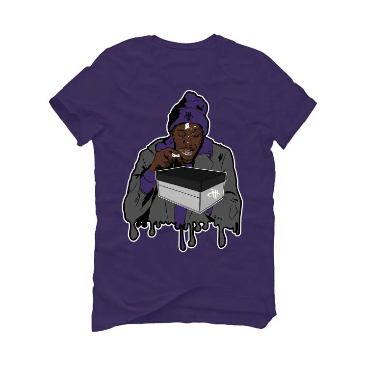 Air Jordan 12 Field Purple - Purple T-Shirt (uncensored)