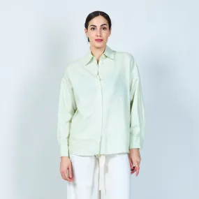 Airy linen button-up shirt wholesale