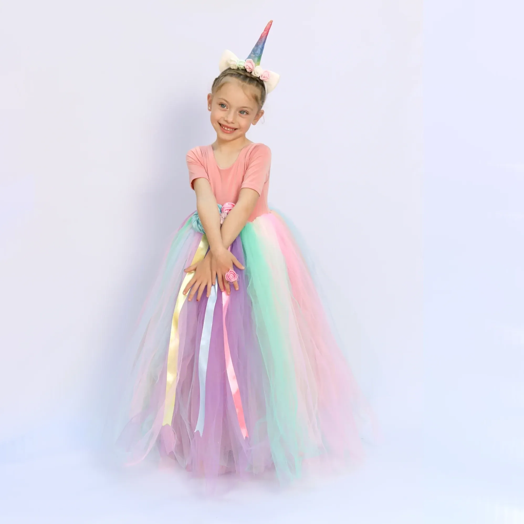 Alayna Pastel Tulle Dress