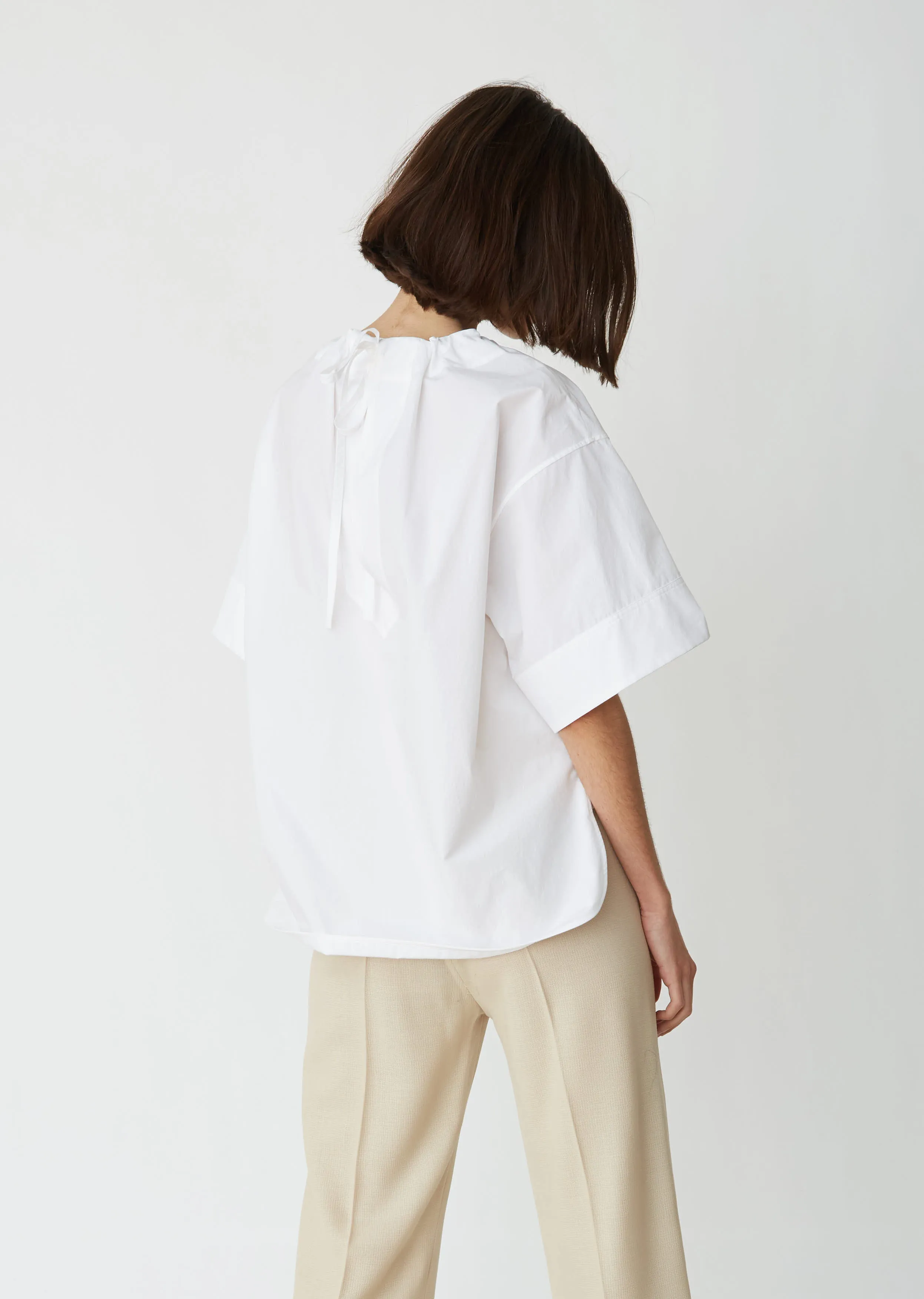 Anne Cotton Poplin Top