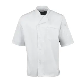 B205-M Chef Works Valais Signature Series Unisex Chefs Jacket White M