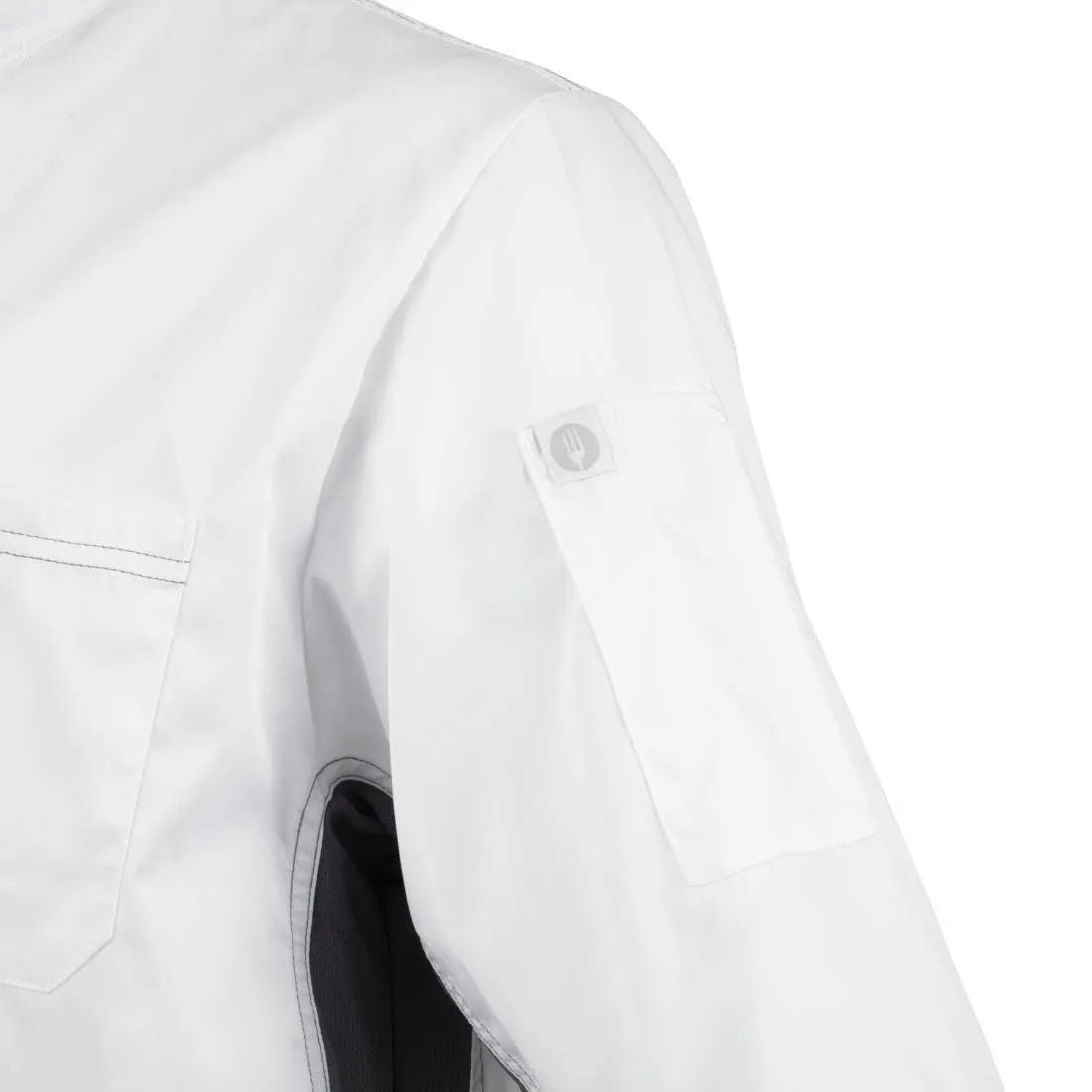 B205-XL Chef Works Valais Signature Series Unisex Chefs Jacket White XL