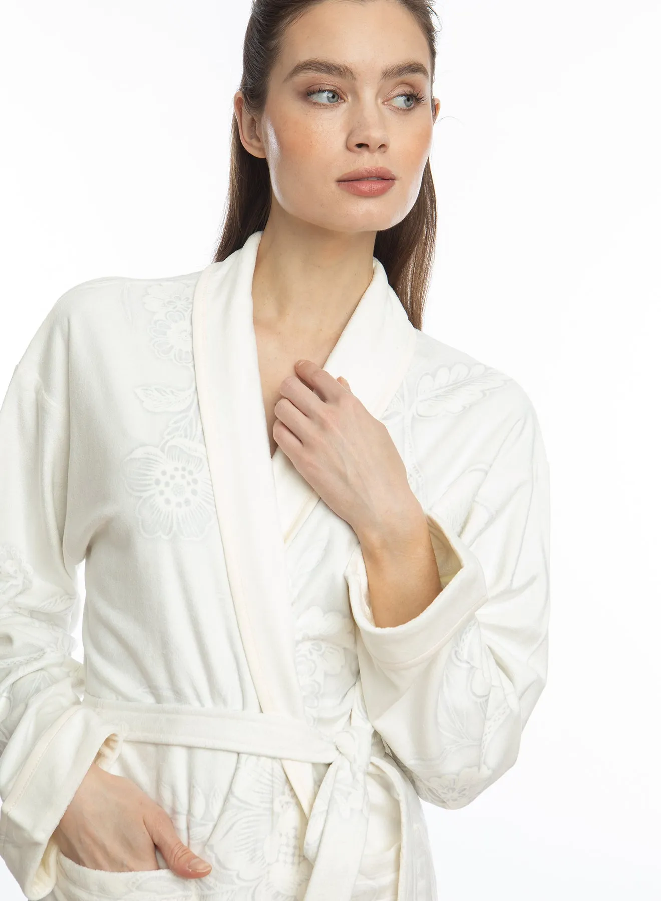 Bliss Angel White Long Robe