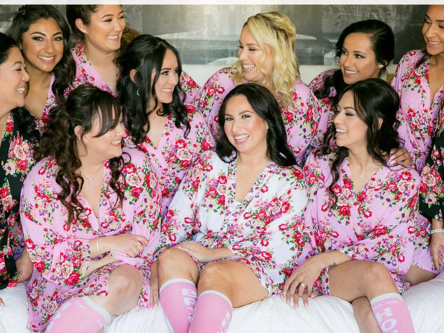 Bridesmaid Gift Idea~Bridesmaid Gifts~Set of Bridesmaid Robes~Bridal Party Robes~Mother of the Bride Gift Idea, Bride Robe