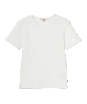 Brixton Womens Samantha Short Sleeve Baby Tee White