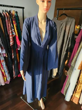 Cassie navy blue abaya