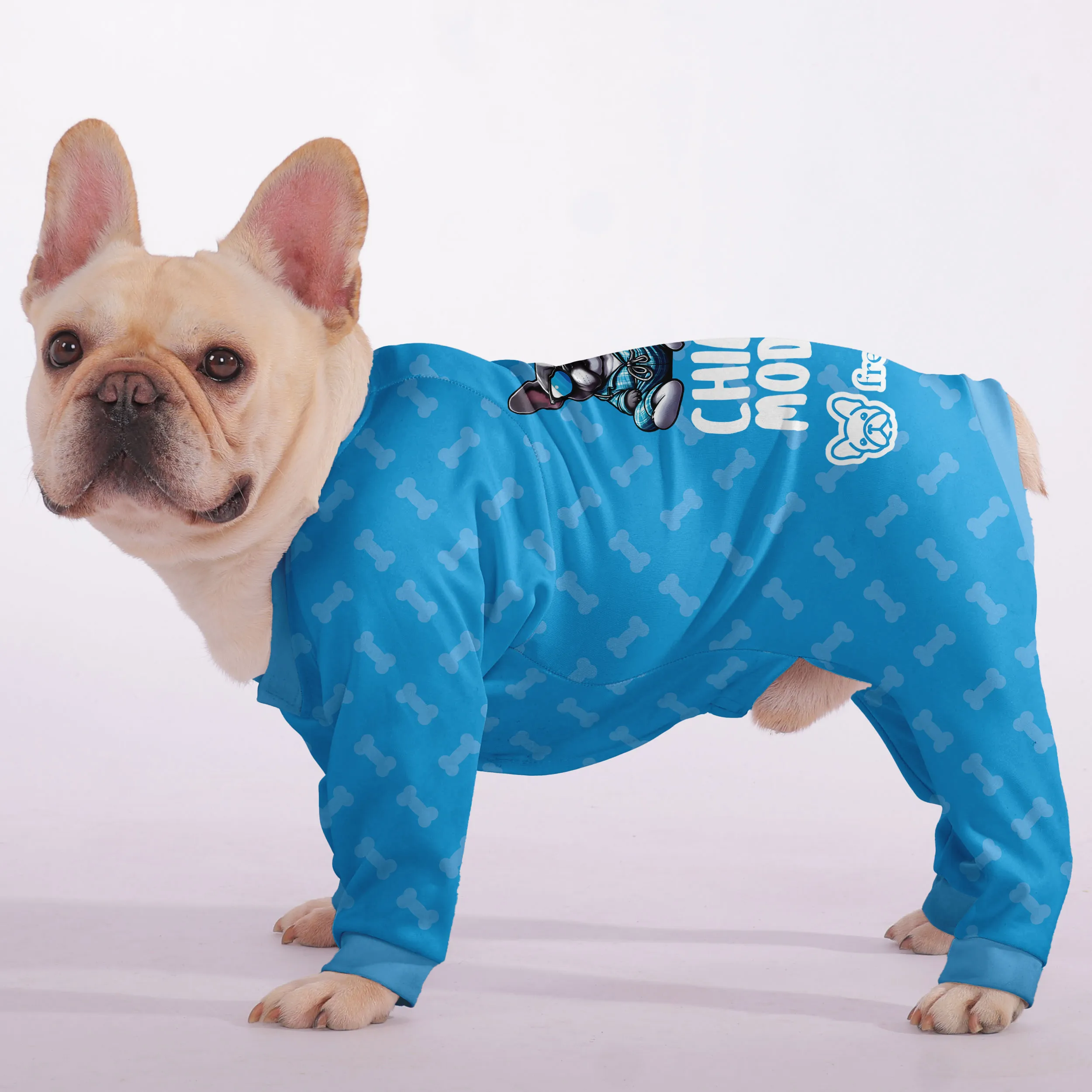 Chill Mode - Frenchie Pajamas – Ultra-Soft, Cozy, & Adorably Stylish