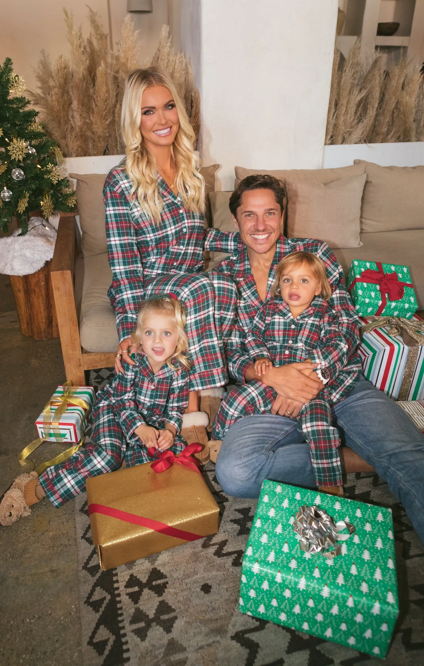 Classic Cozy Set ~ Holiday Plaid