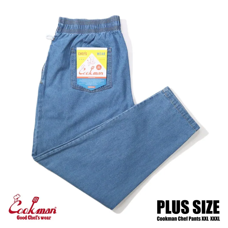 Cookman Chef Pants - Denim : Light Blue