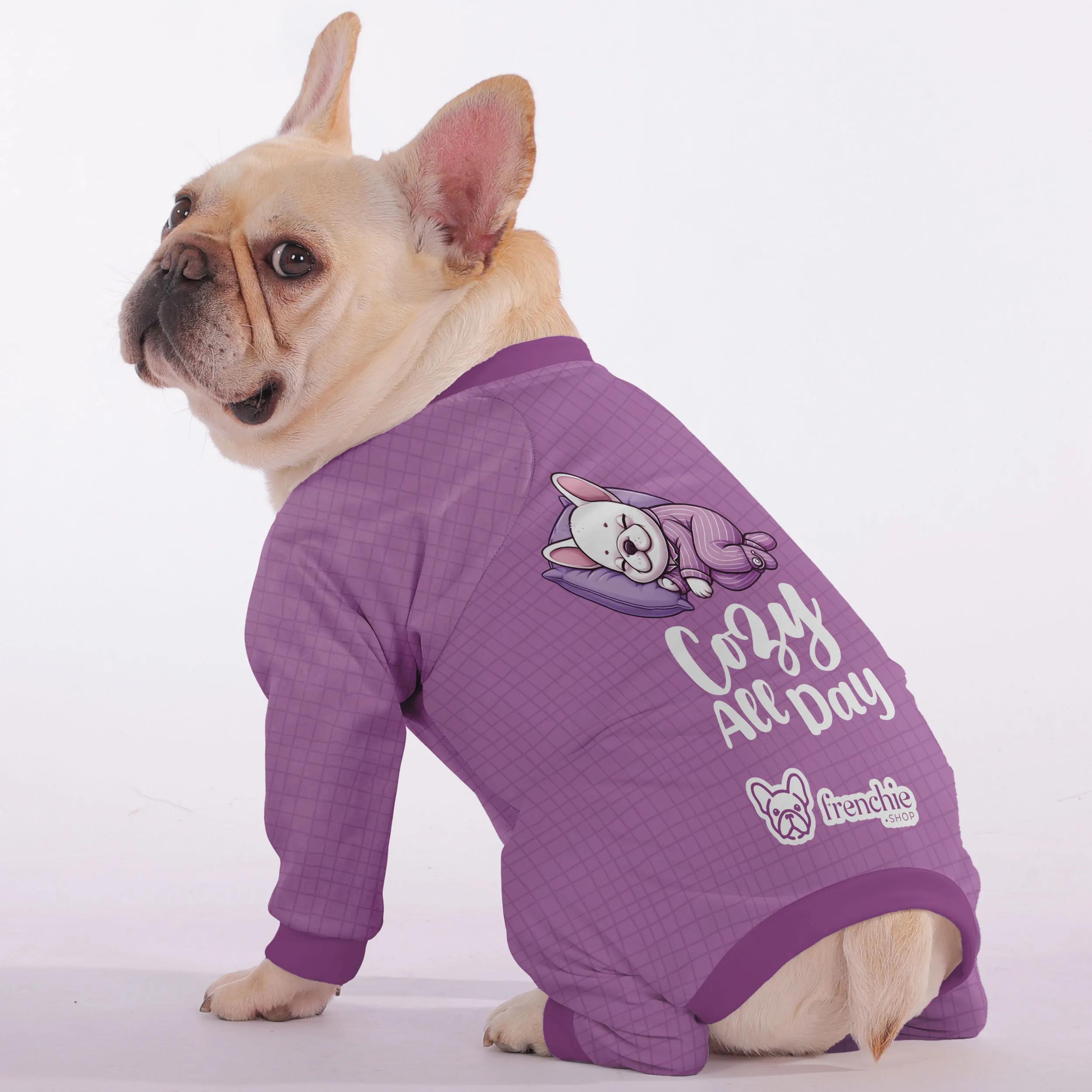 Cozy All Day - Frenchie Pajamas – Ultra-Soft, Cozy, & Adorably Stylish