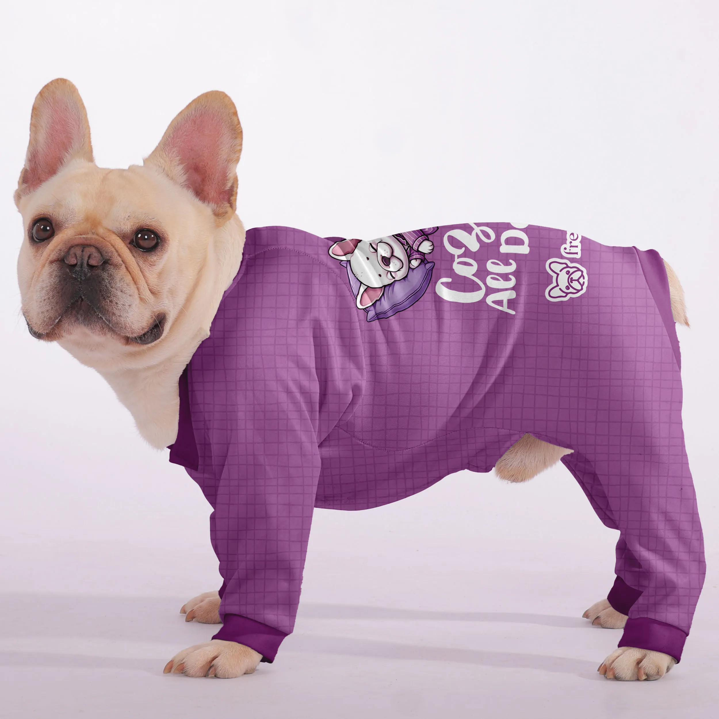 Cozy All Day - Frenchie Pajamas – Ultra-Soft, Cozy, & Adorably Stylish