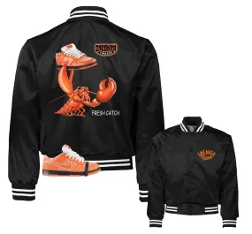 Dunk SB Orange Lobster Fresh Catch Satin Jacket