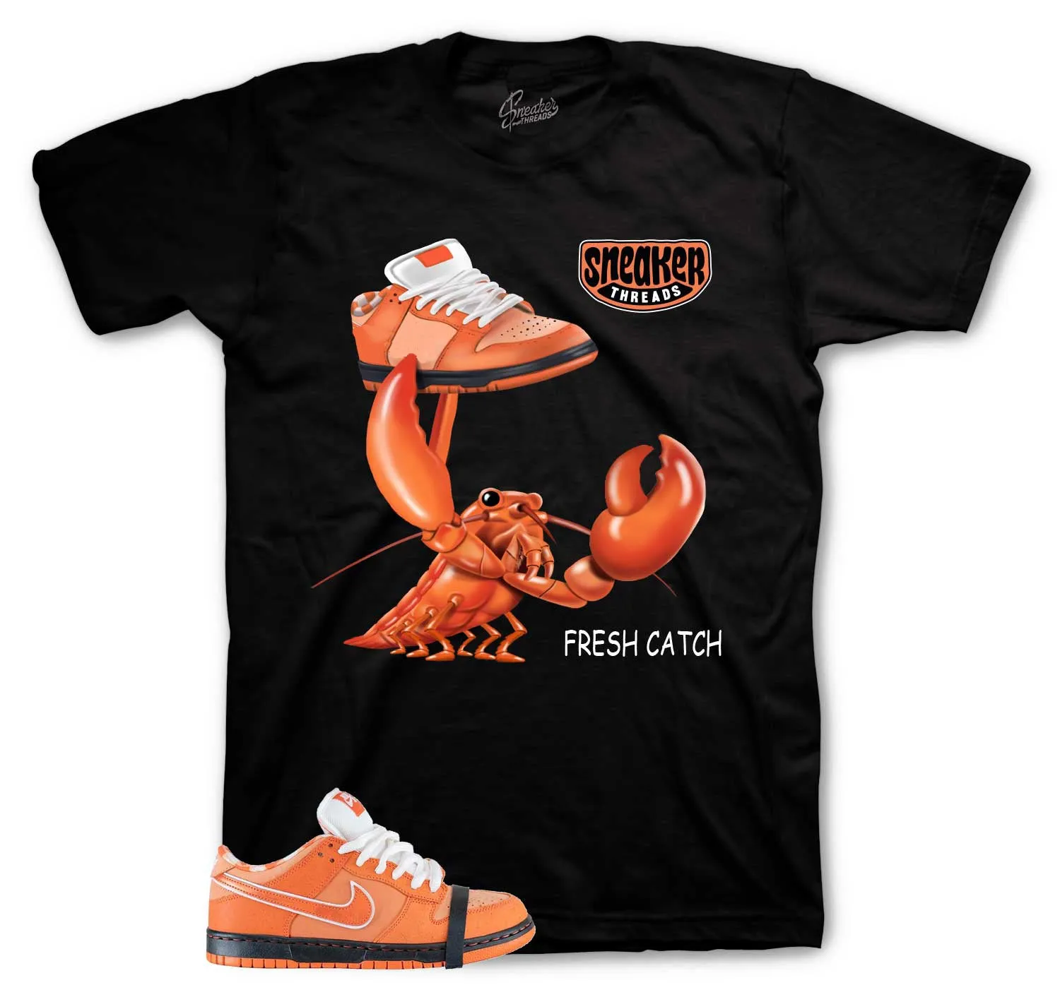 Dunk SB Orange Lobster Fresh Catch Shirt