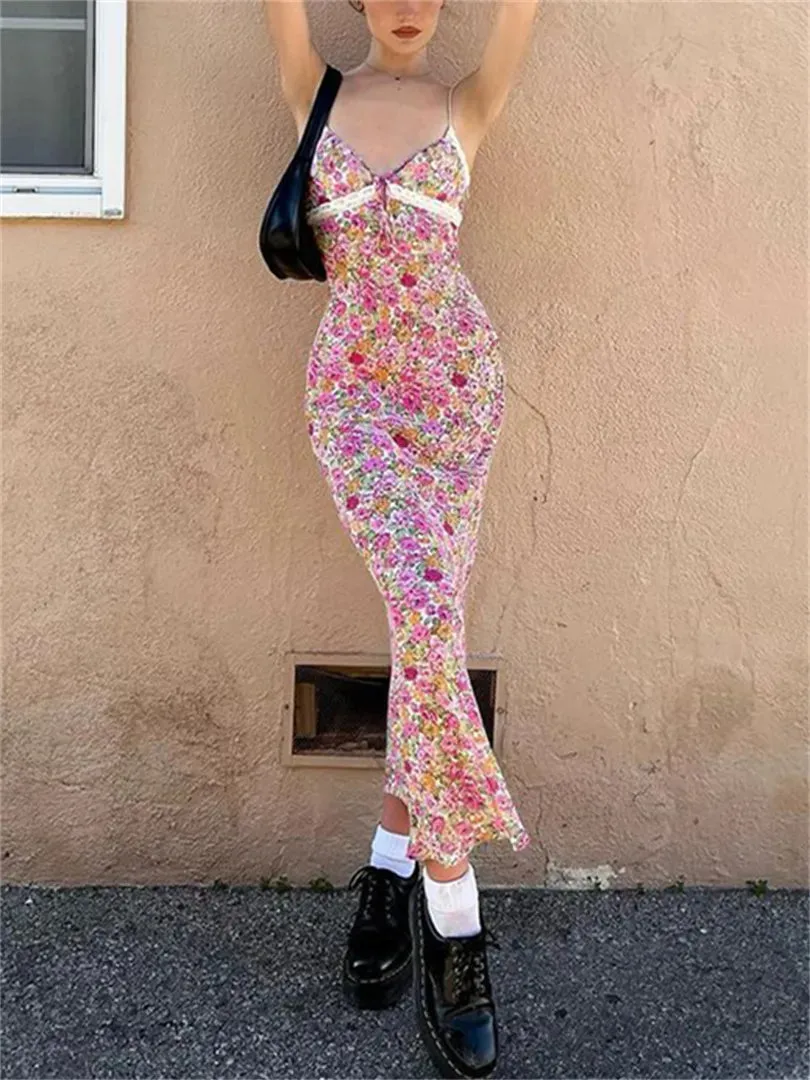 Erza Floral Maxi Dress