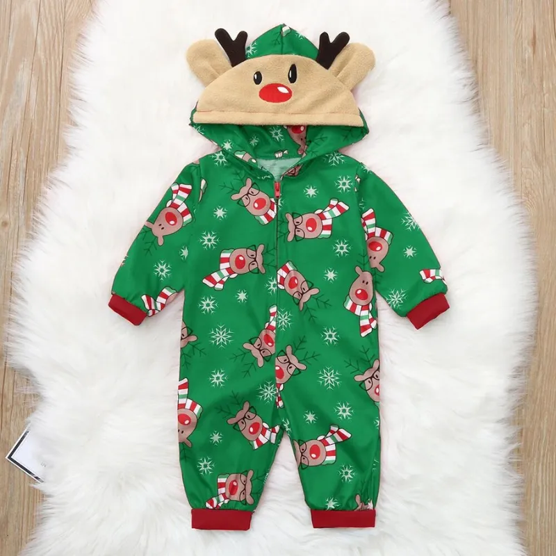 Family Look Jumpsuit Kigurumi Pajamas