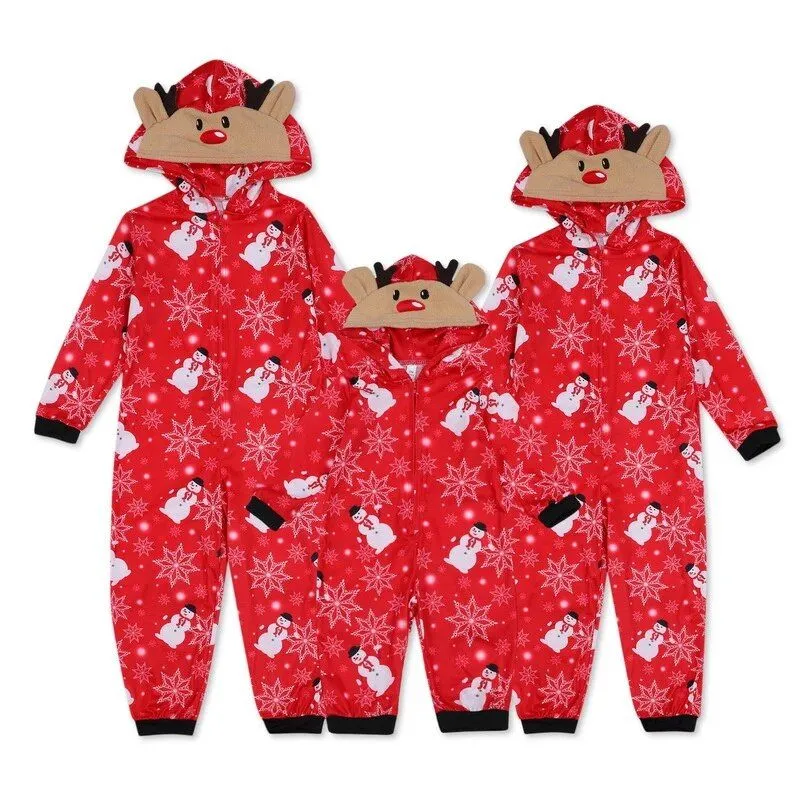 Family Look Jumpsuit Kigurumi Pajamas