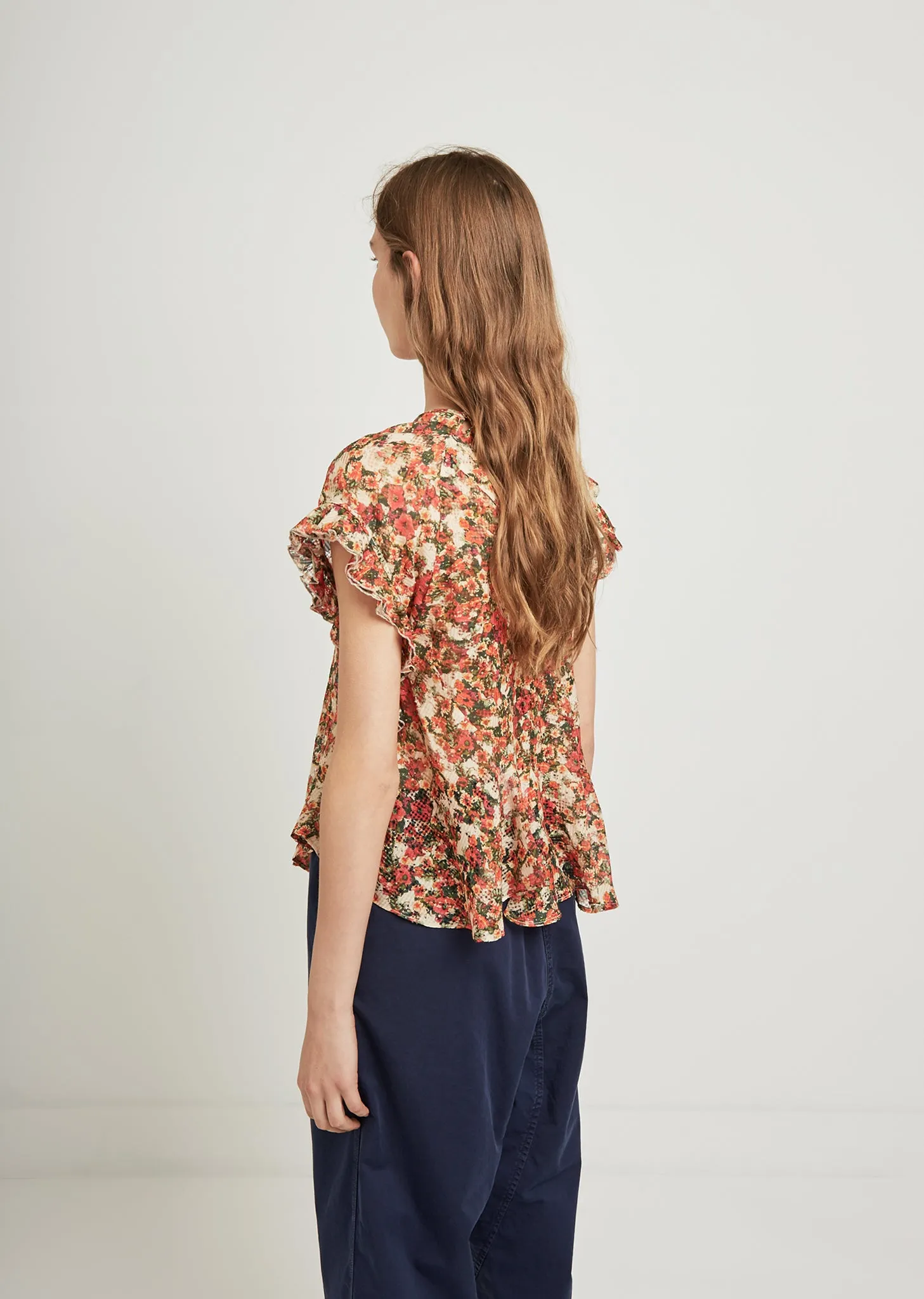 Fliren Spring Flower Blouse