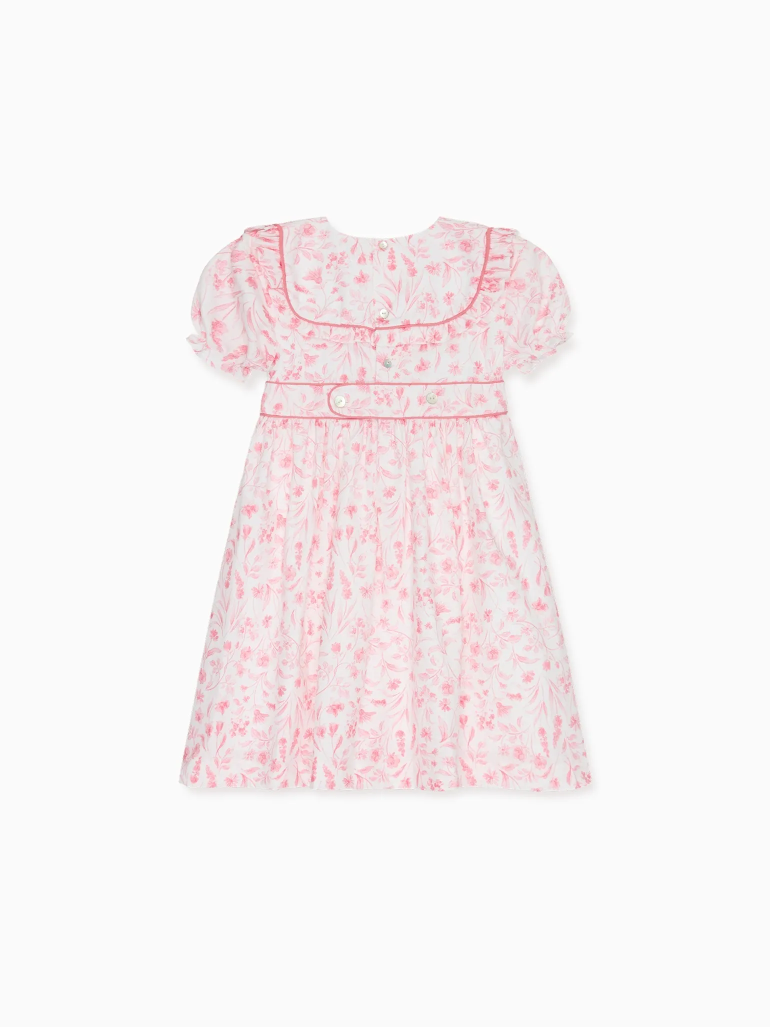 Fuchsia Floral Luciana Girl Dress