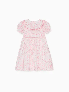 Fuchsia Floral Luciana Girl Dress