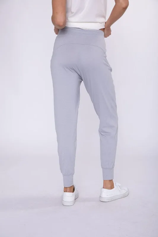 Grey Swoop Back Lounge Pants