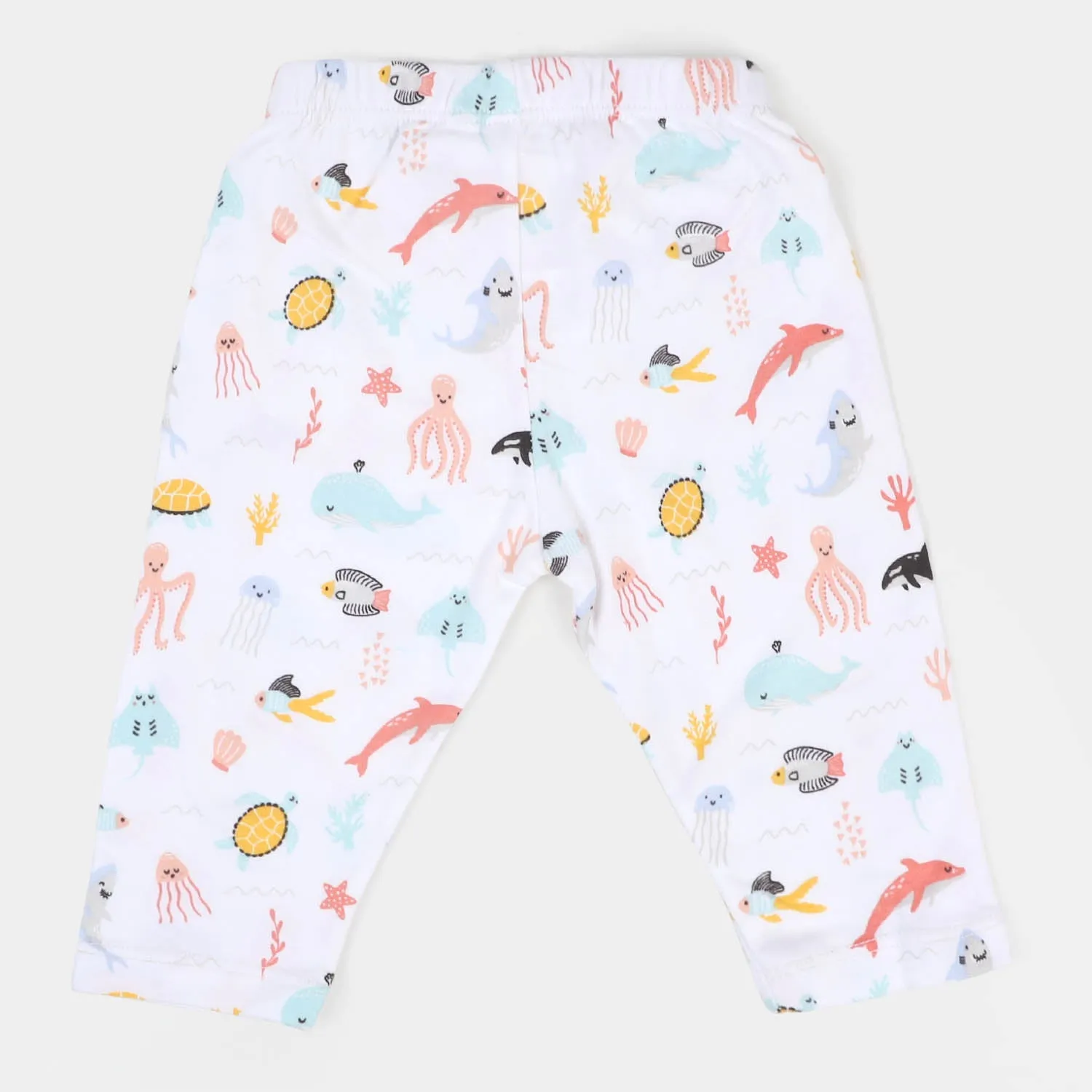 Infant Boys Cotton Pajama 3 Pcs Set Marine | Multi