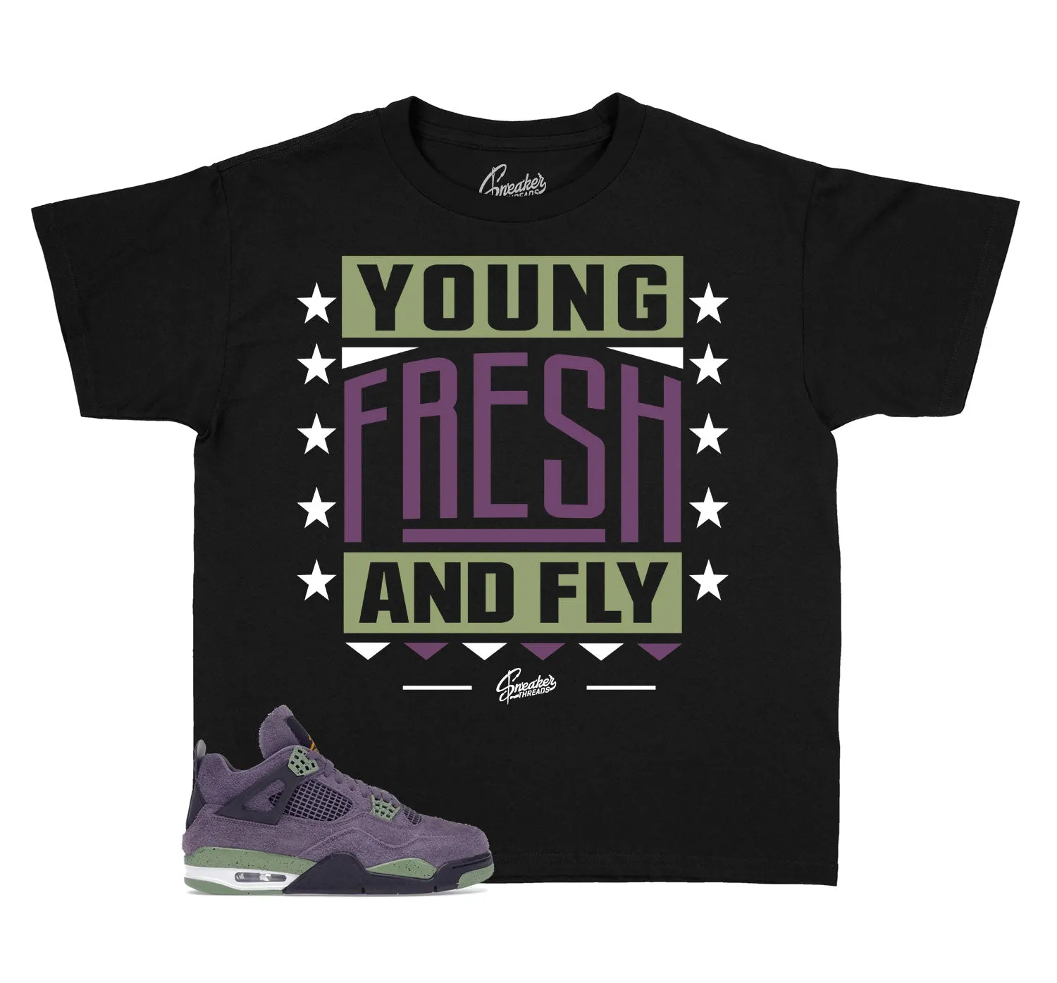 Kids - Canyon Purple 4  Young Fresh Shirt