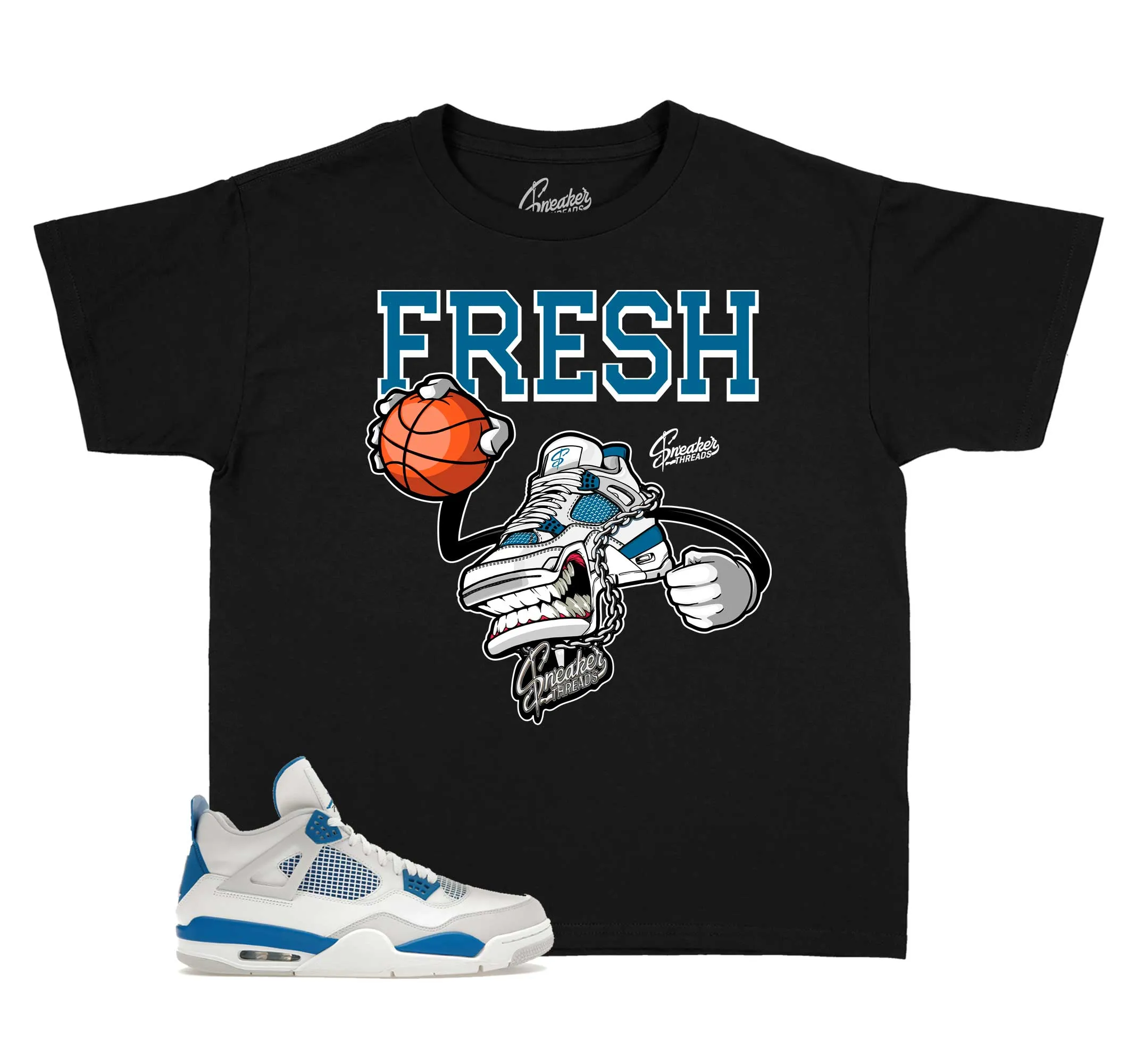 Kids - Industrial Blue 4 Fresh Kicks Shirt