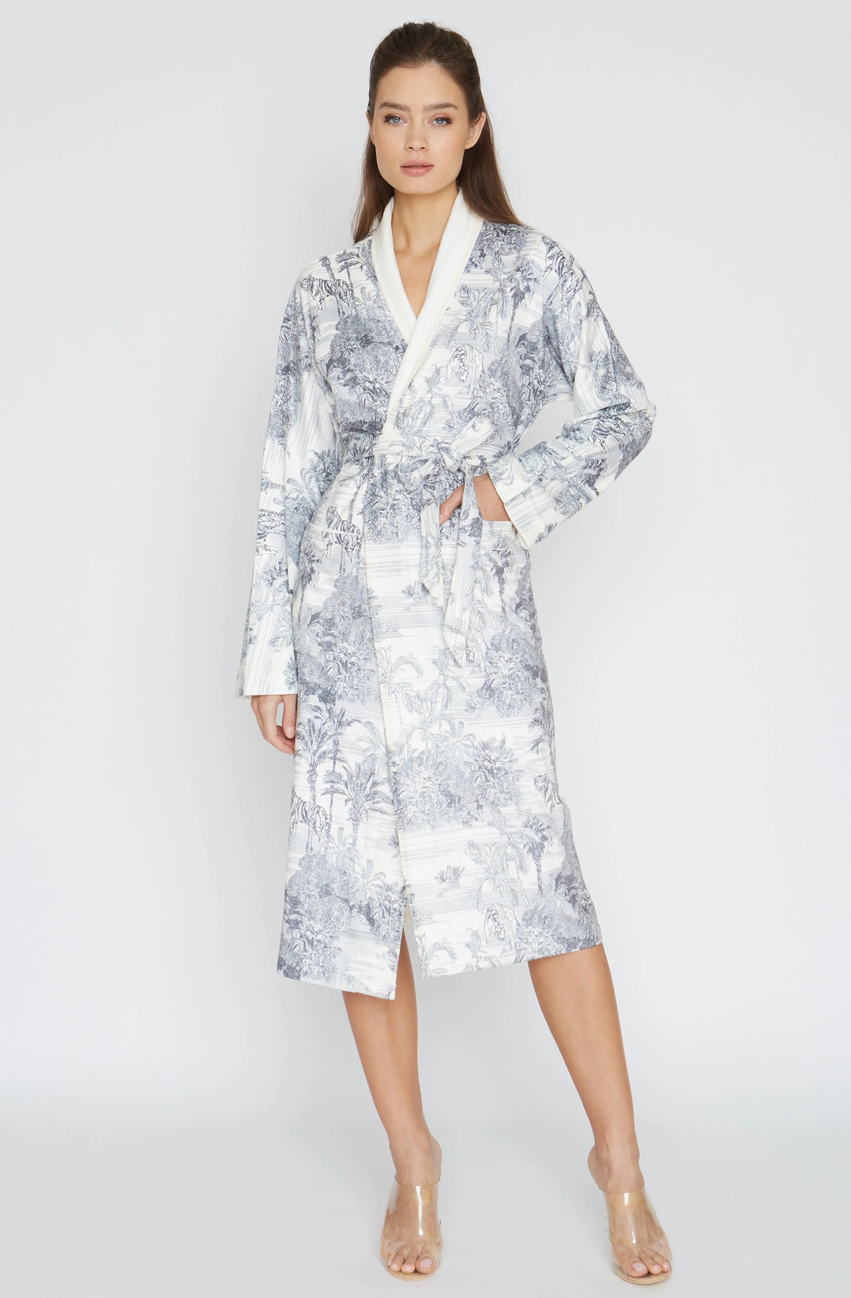 Landscape Grey Long Robe