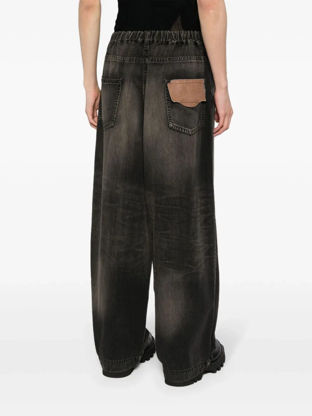 Light Denim Wide Pants