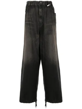 Light Denim Wide Pants