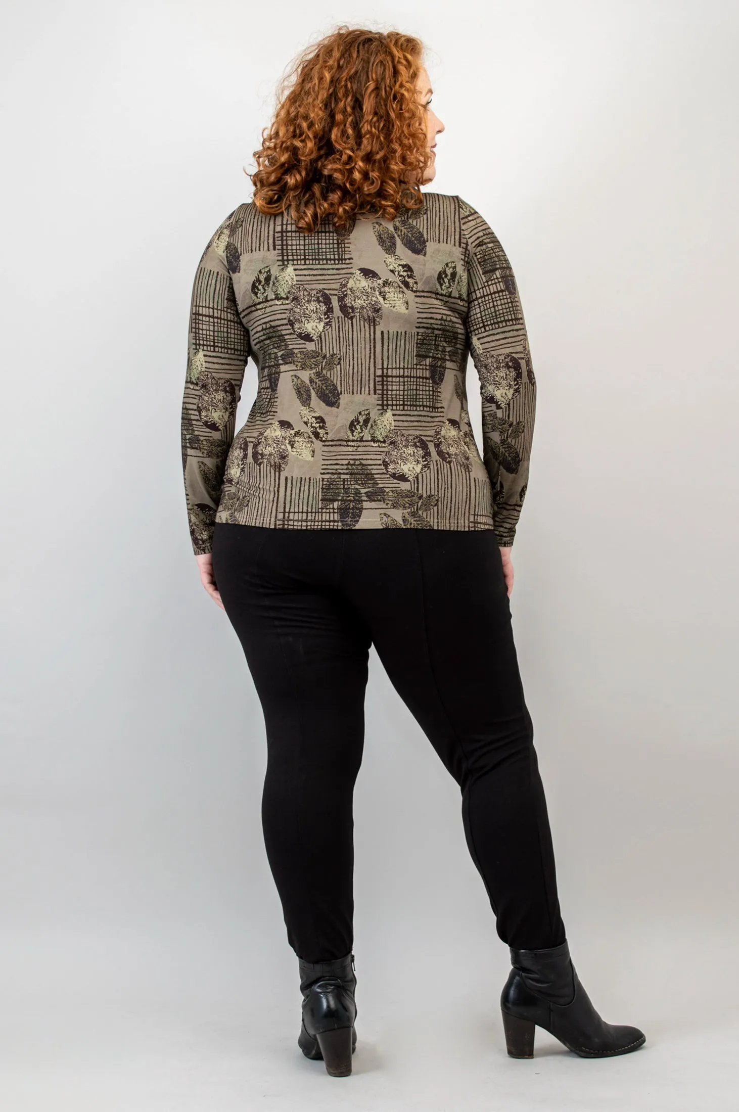 Mariah Top, Fall Sketch, Bamboo - Final Sale