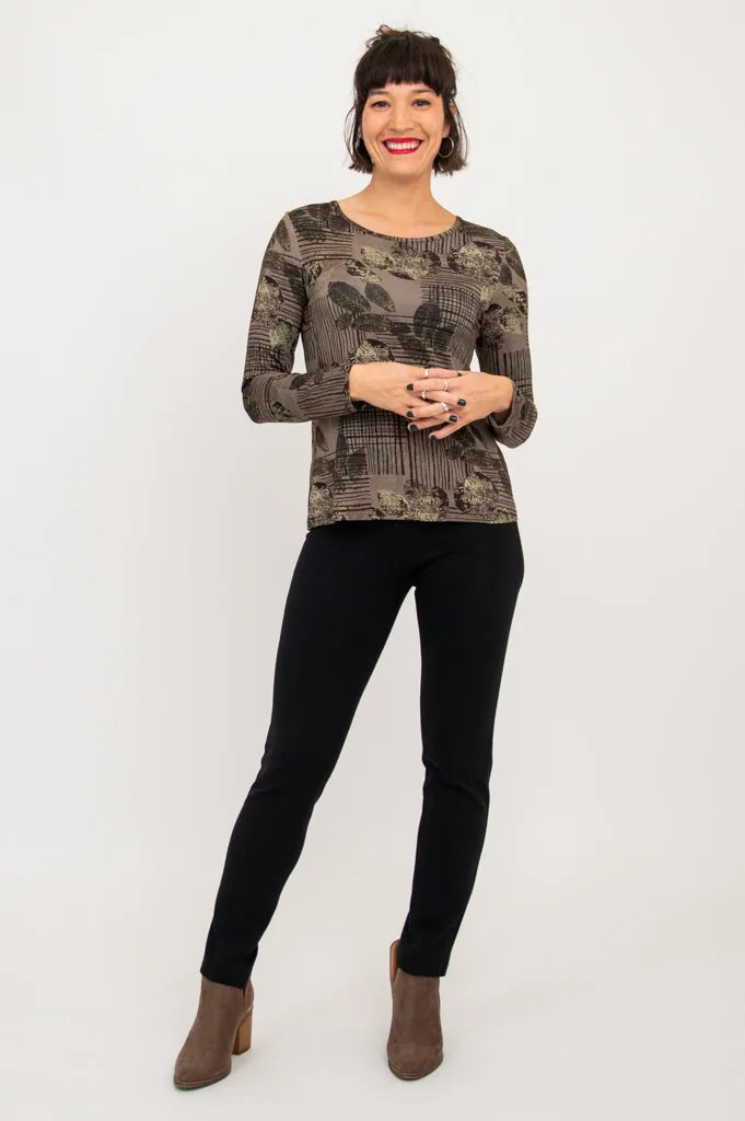 Mariah Top, Fall Sketch, Bamboo - Final Sale