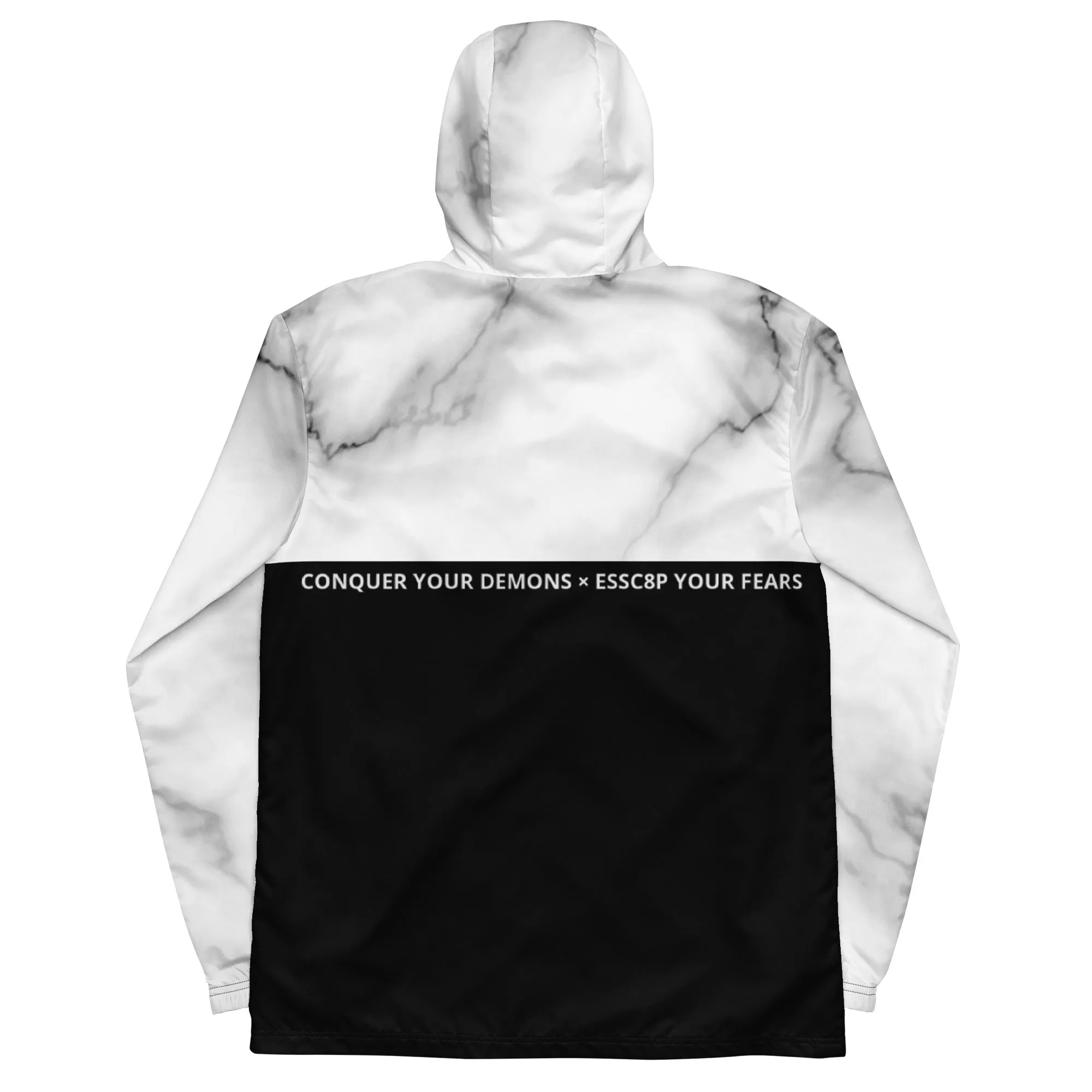 Men’s Marble Print Windbreaker