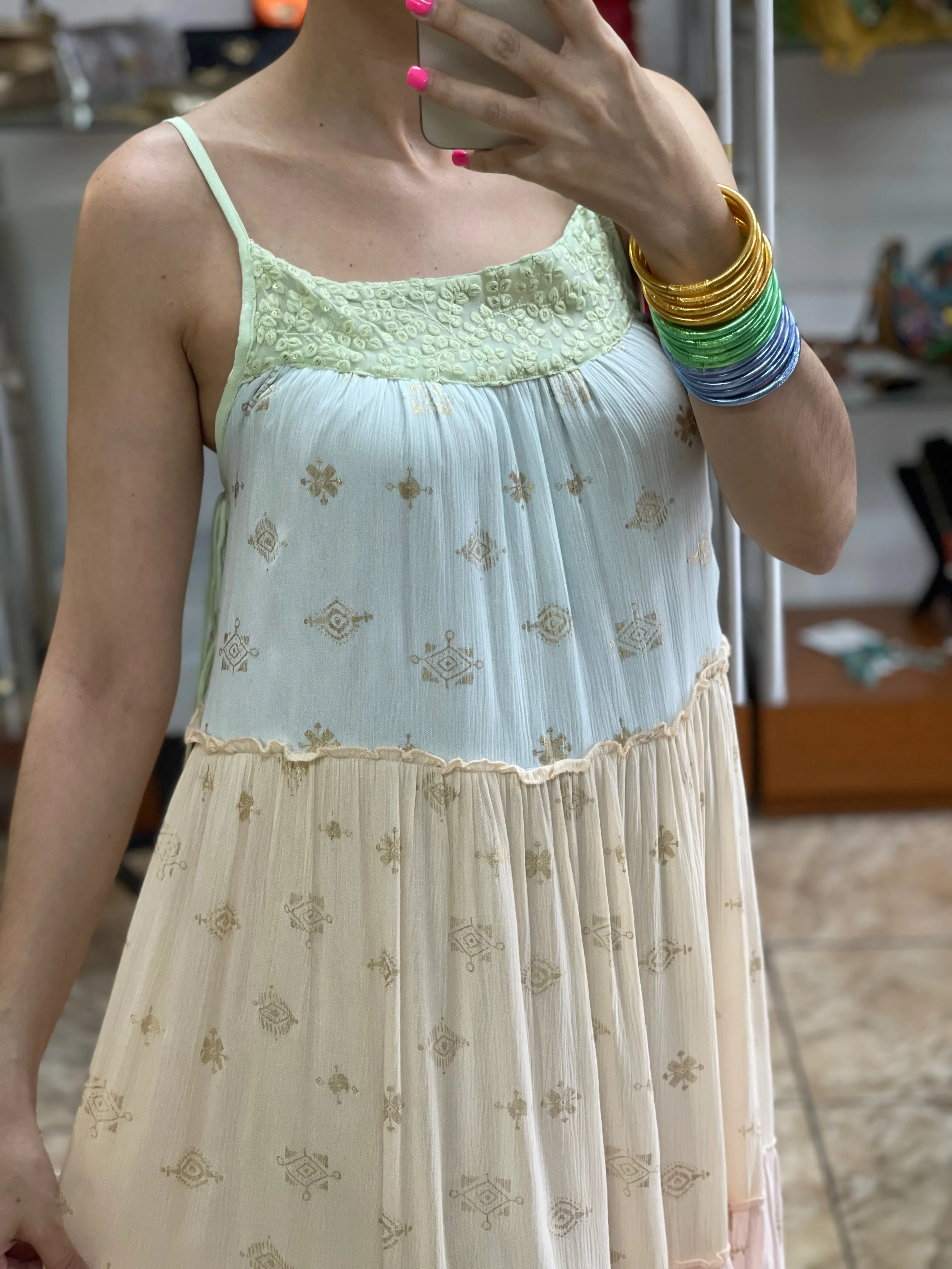 Pastel Maxi Dress