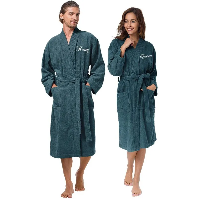 Personalized Long Sleeve Soft Bathrobes