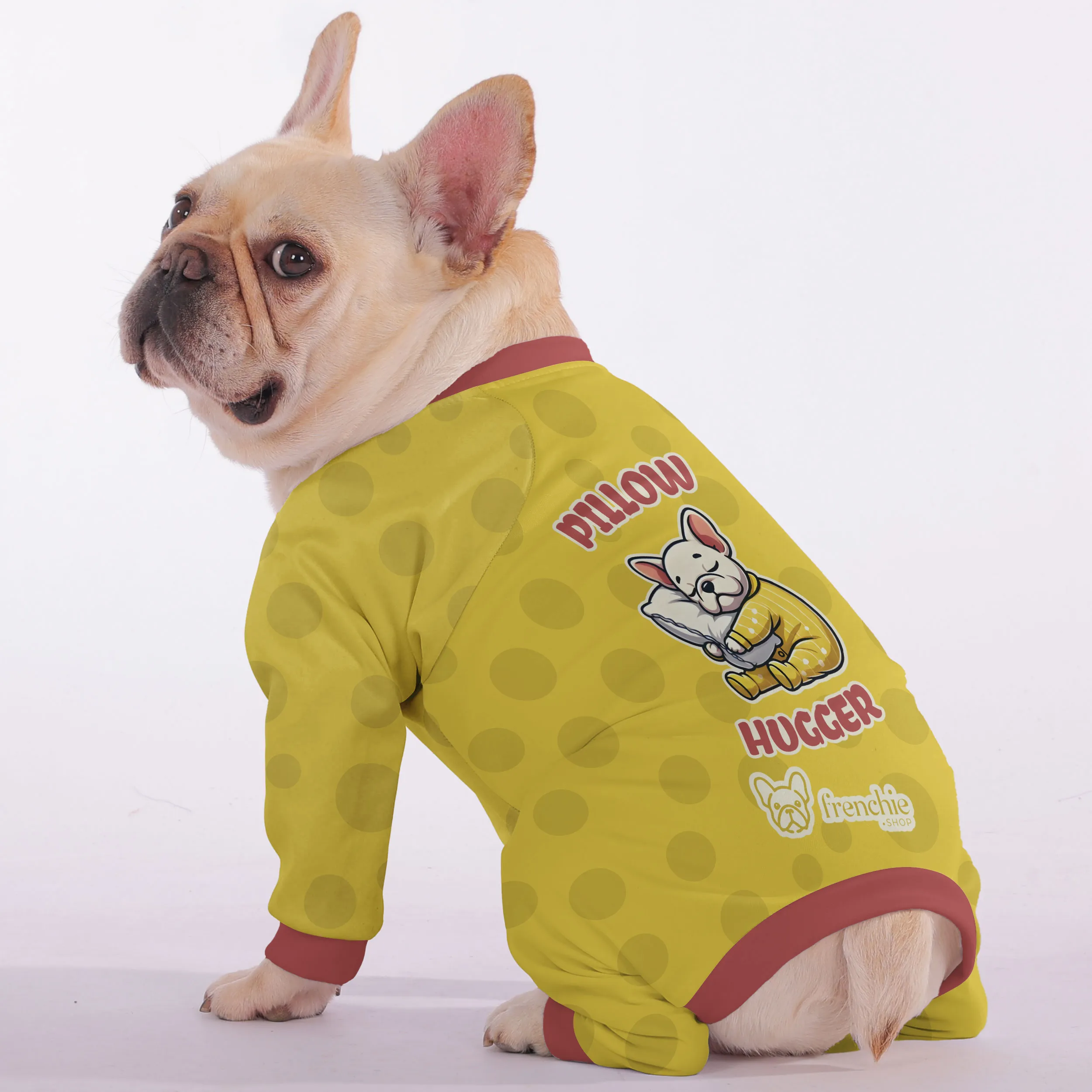 Pillow Hugger - Frenchie Pajamas – Ultra-Soft, Cozy, & Adorably Stylish