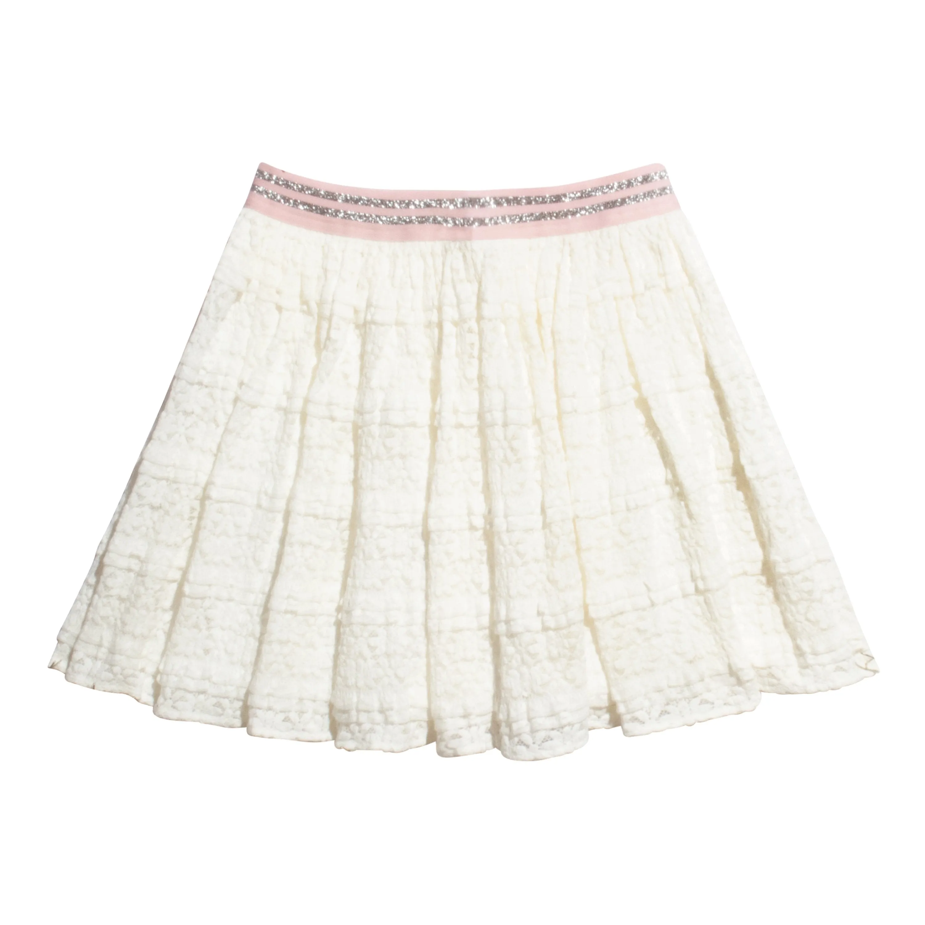 Pull On Lace Skirt