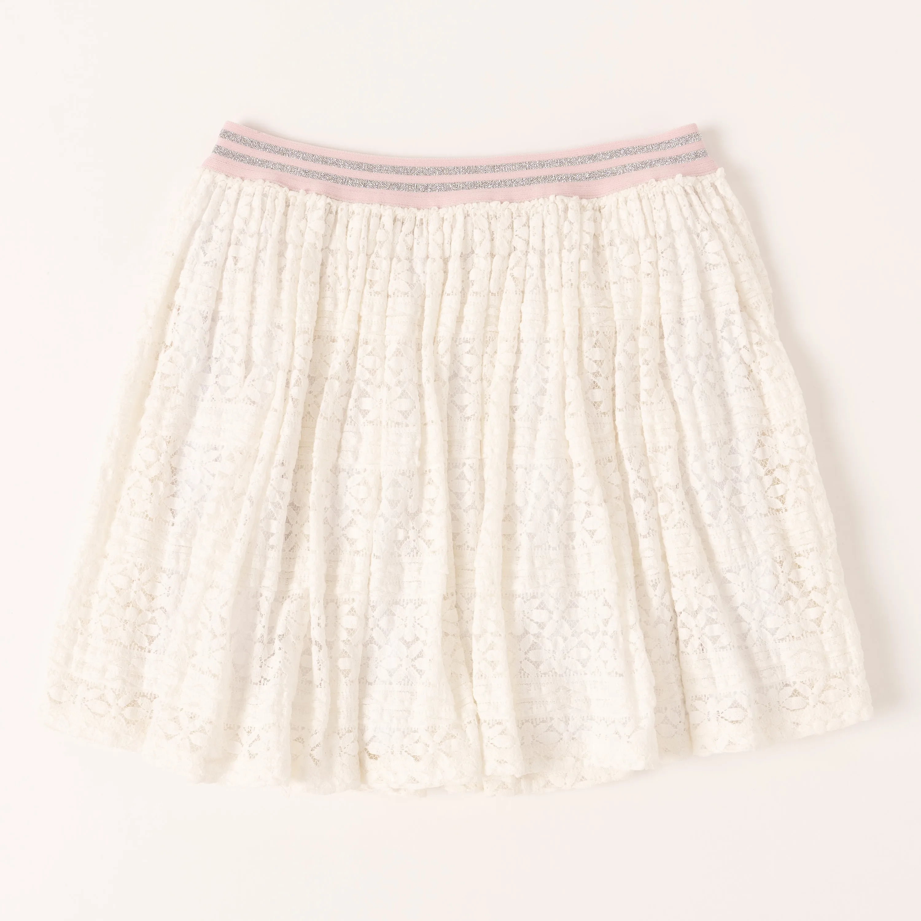 Pull On Lace Skirt