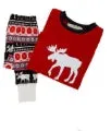 Reindeer Design  Matching Christmas Pajamas