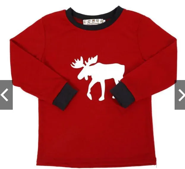 Reindeer Design  Matching Christmas Pajamas