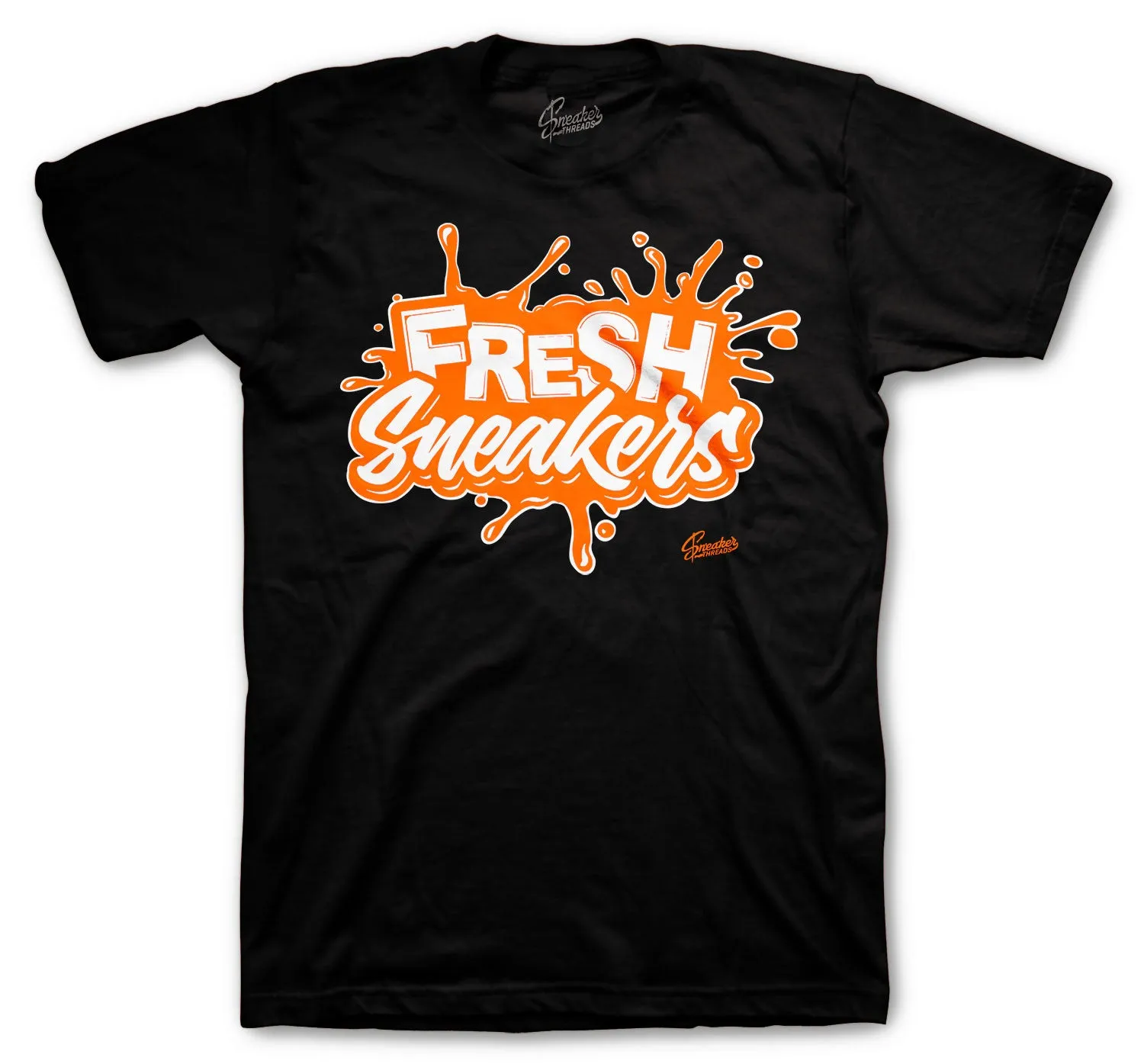 Retro 1 Electro Orange Fresh Sneakers Shirt