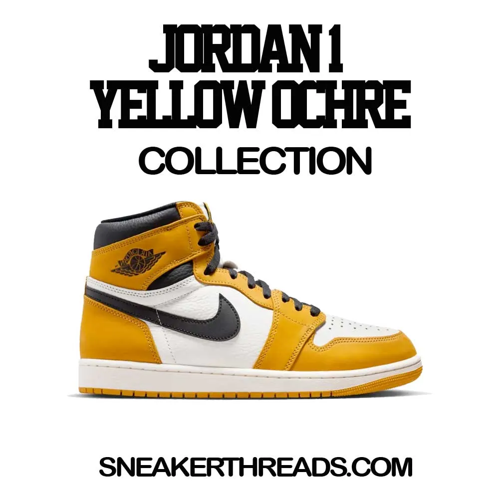 Retro 1 Yellow Ochre Fresh & Klean Shirt