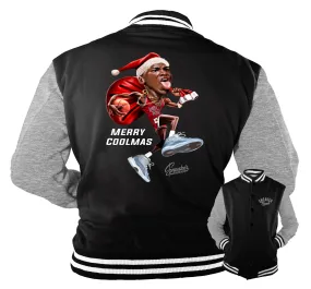 Retro 11 Cool Grey Merry Coolmas Varsity Jacket