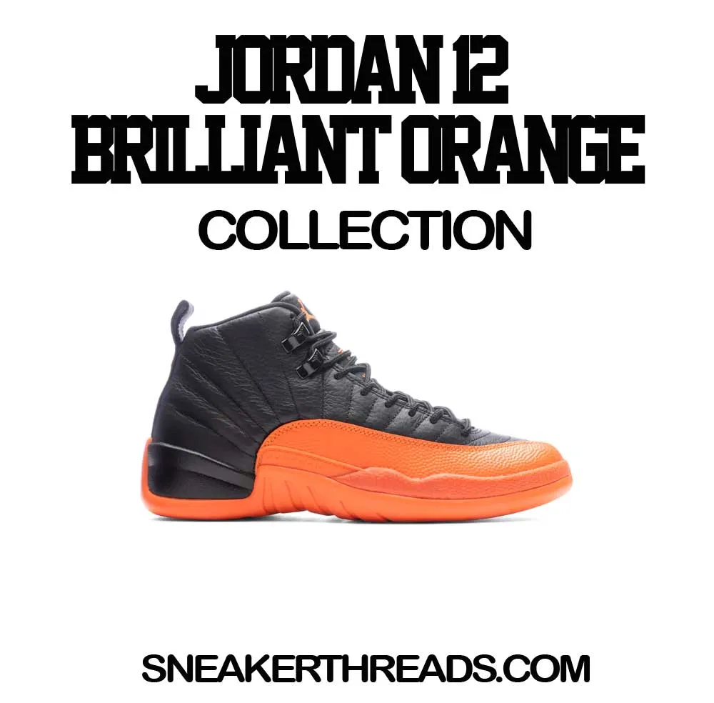 Retro 12 Brilliant Orange Fresh Kicks Shirt