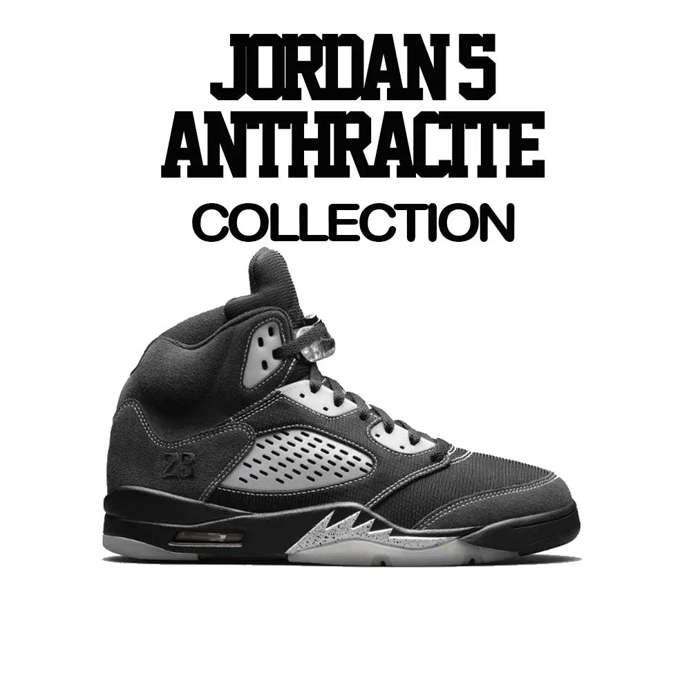 Retro 5 Anthracite Fresh Since Hoody