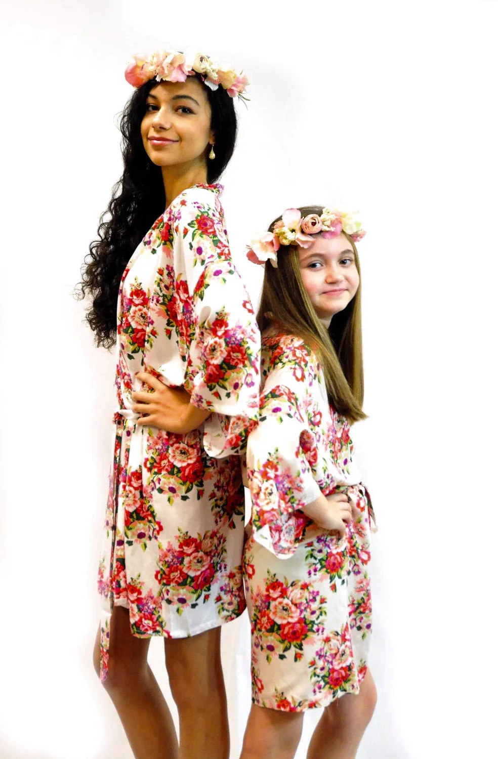 Sale! Bridesmaid Robes, Bridesmaid Gift, Fast Shipping, Bridesmaid Gifts, Wedding Robes, Kimono Robe, Floral Cotton Robes