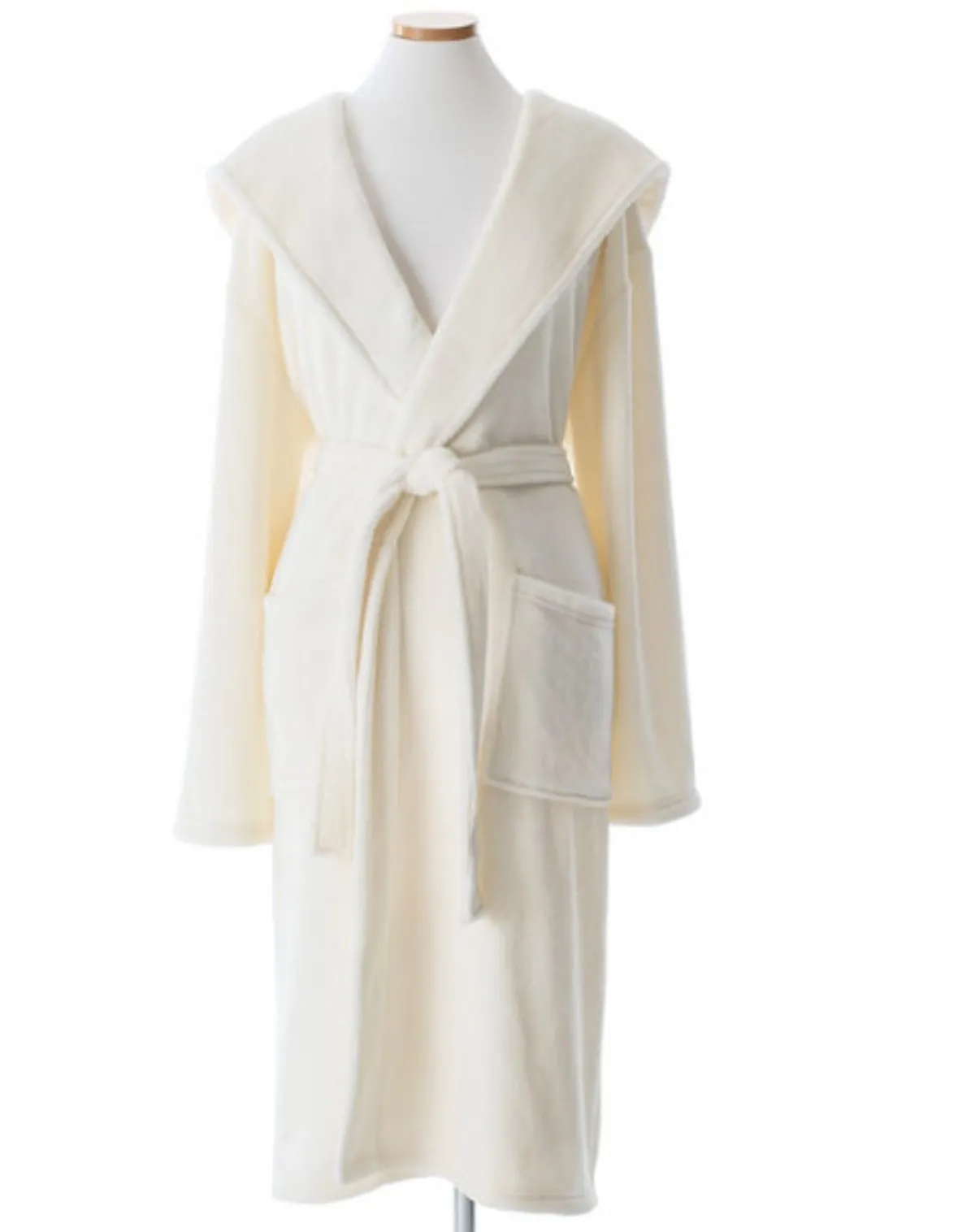 Super Soft Fleece Hooded  Robes